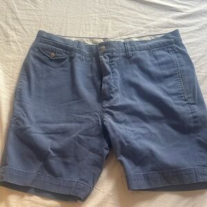 Polo by Ralph Lauren Men's Navy Flat Front Shorts